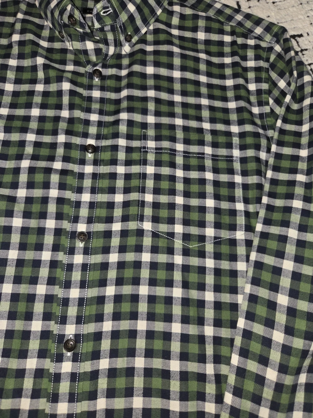 Banana Republic Luxe Flannel Camden Fit